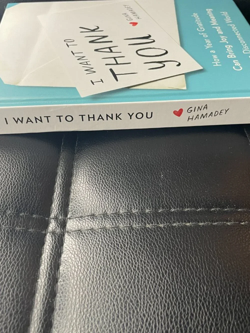 I Want to Thank You: How a Year of Gratitude Can Bring Joy Book-Hardcover